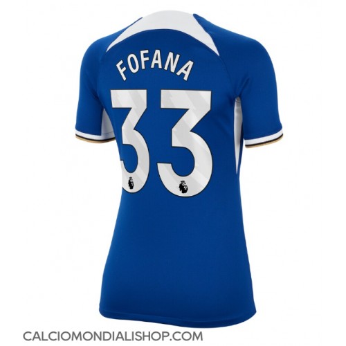 Maglie da calcio Chelsea Wesley Fofana #33 Prima Maglia Femminile 2023-24 Manica Corta